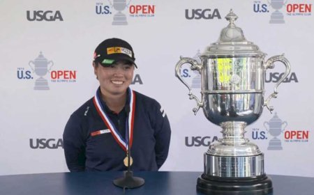 Filipino Professional Golfer Yuka Saso Won the 2021 U.S. Women's Open