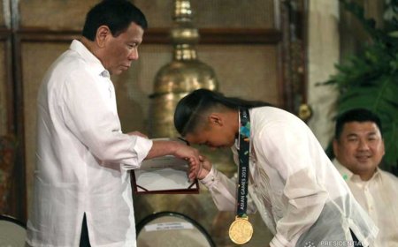 The expression of utmost respect and reverence of Filipinos to the Elderly, the "Mano po"