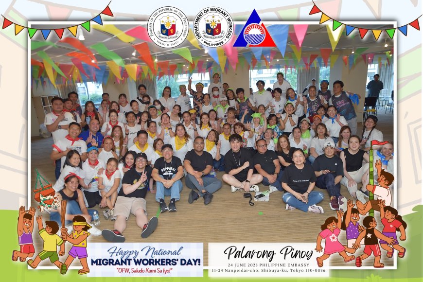 First Migrant Workers' Day Celebrated with Palarong Pinoy at the Philippine Embassy