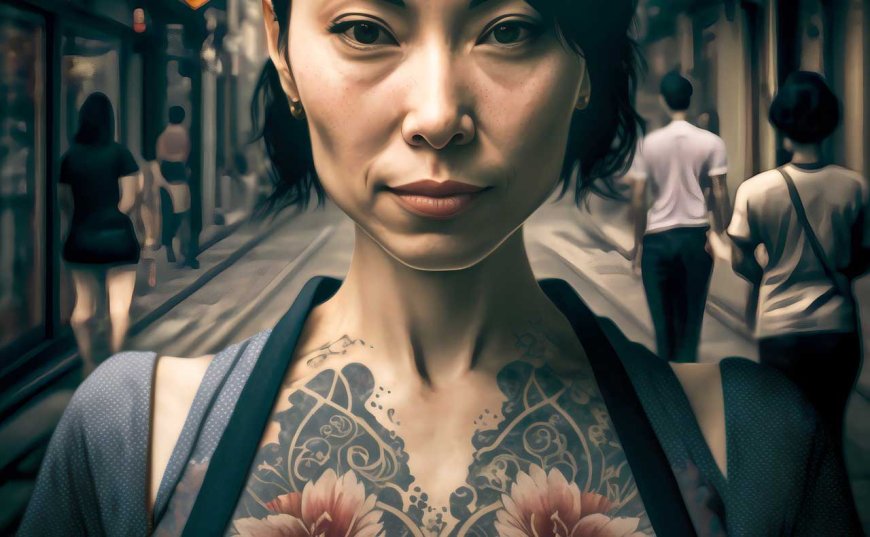 japanese modern art tattoo