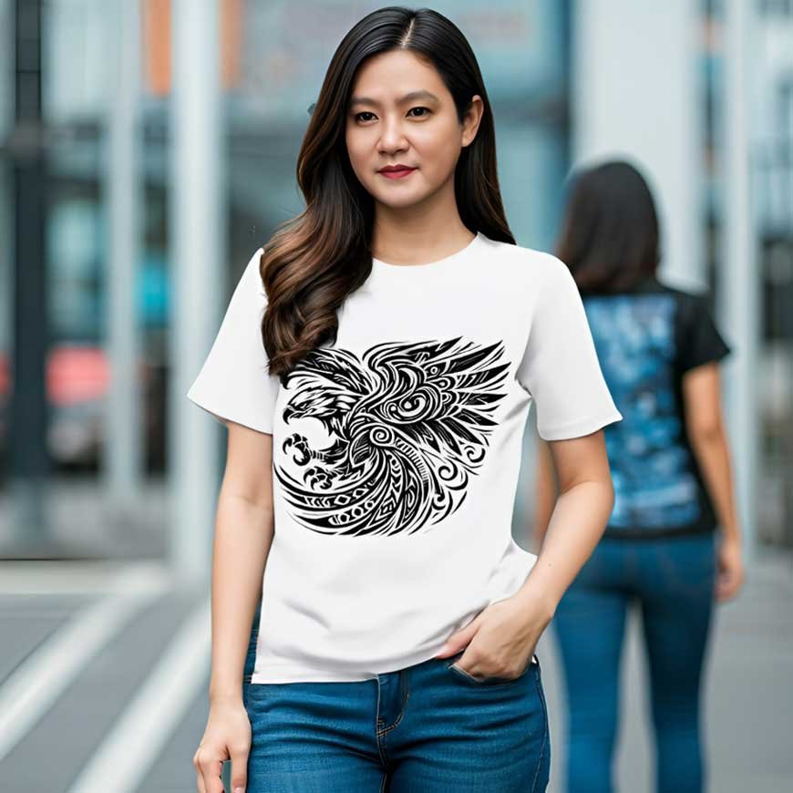Agila by D'etnik - Philippine Eagle | Uniqlo Crewneck T-shirt