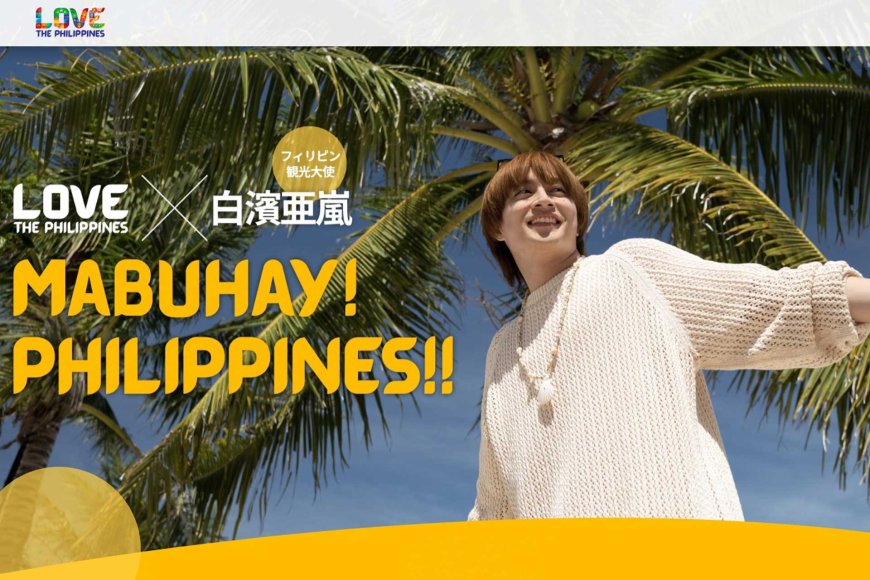 Alan Shirahama as the Philippines’ Tourism Ambassador