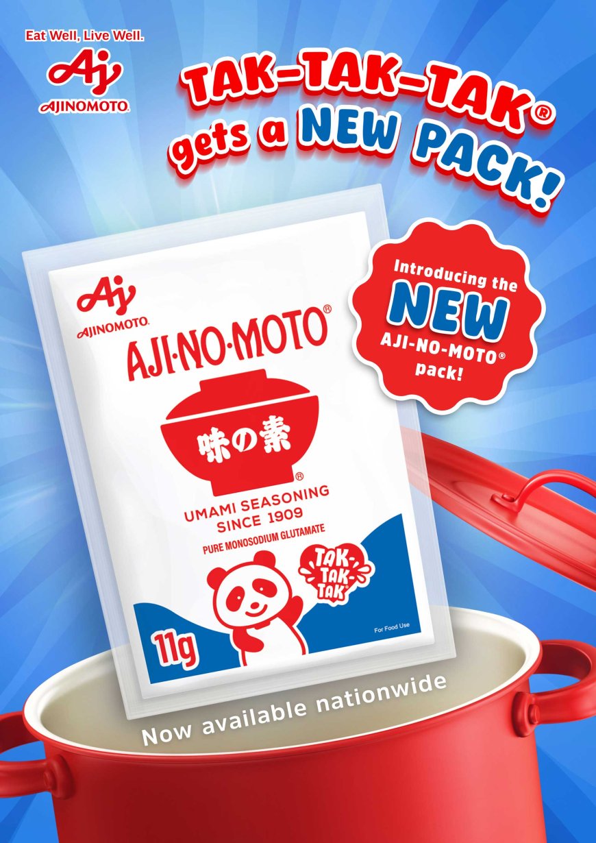 AJI-NO-MOTO® Unveils New Logo and Packaging: A Fresh Look for a Trusted Filipino Kitchen Staple
