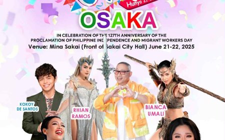 Pistang Pilipino Osaka 2025: A Grand Filipino Fiesta Lights Up Sakai City