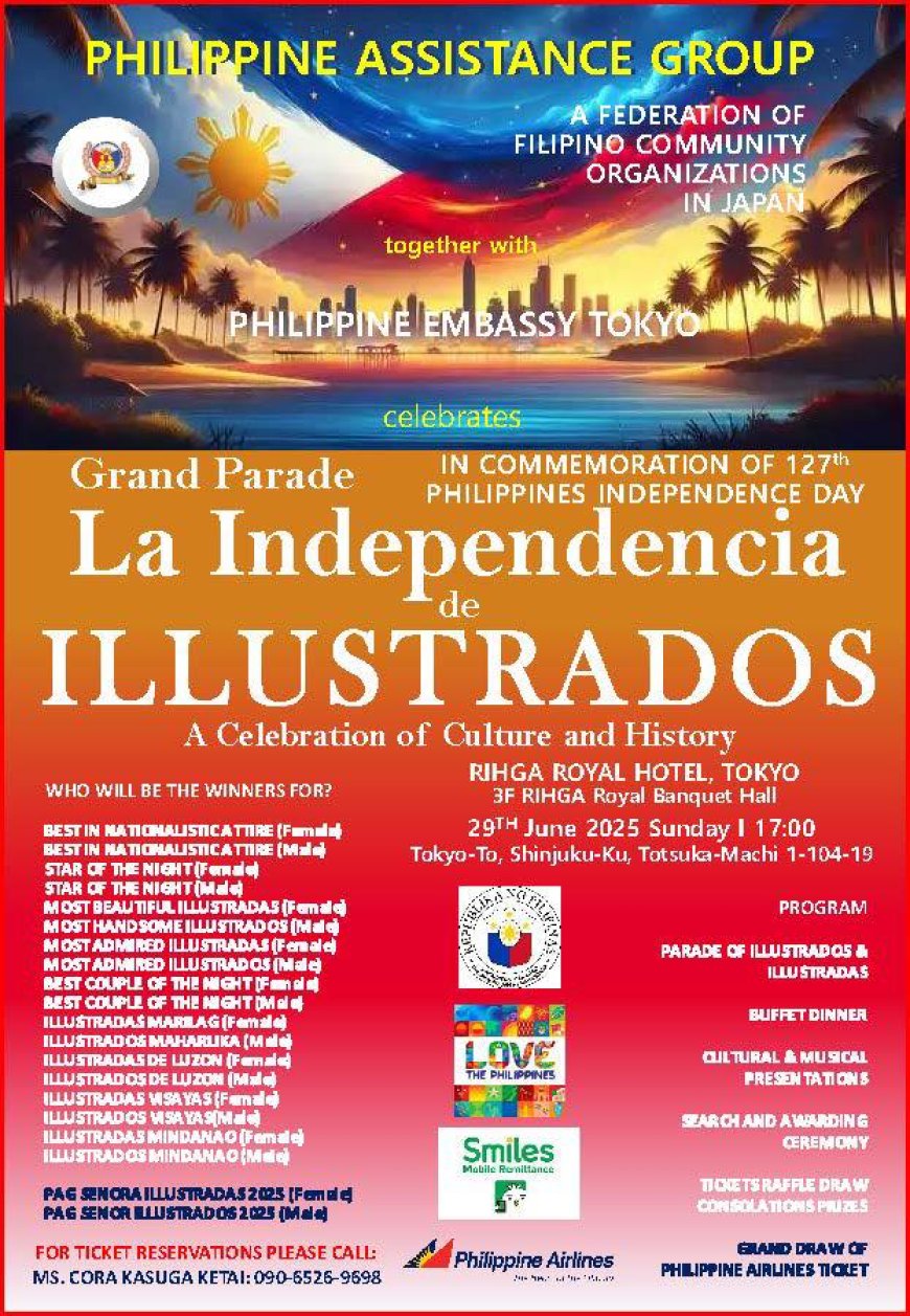 Celebrate Freedom and Culture: Philippine Independence Day 2025 in Tokyo