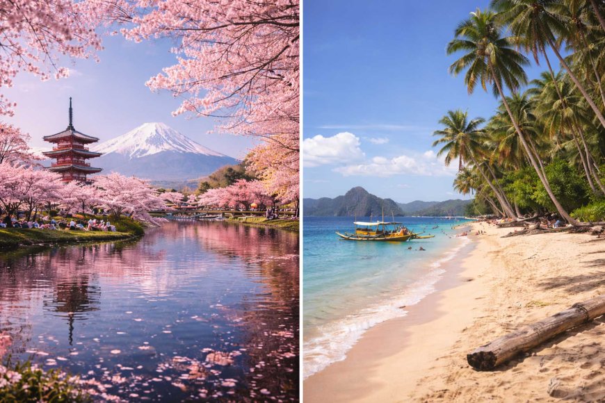 The Quiet Beauty of Japanese Spring Compared to Philippine Summers